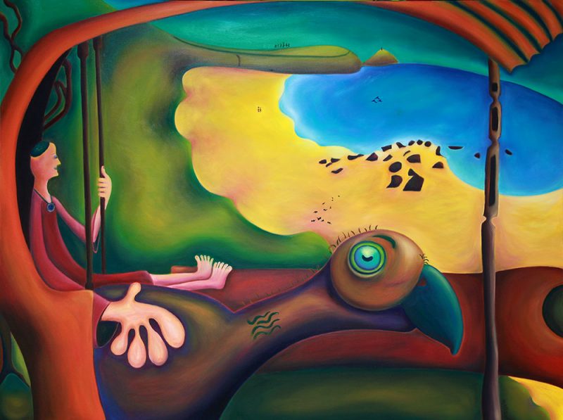 'Horace'
Oil on canvas/900x1200mm