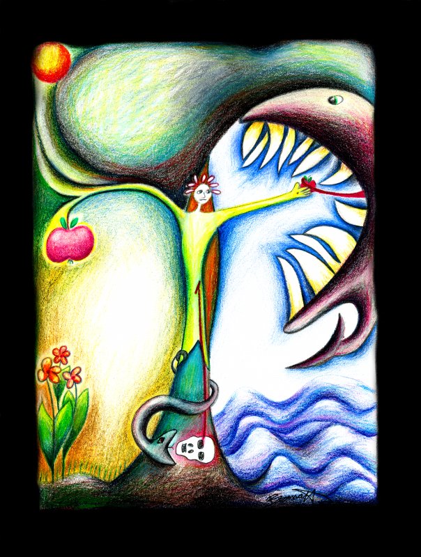 "Eve Takes The Apple"